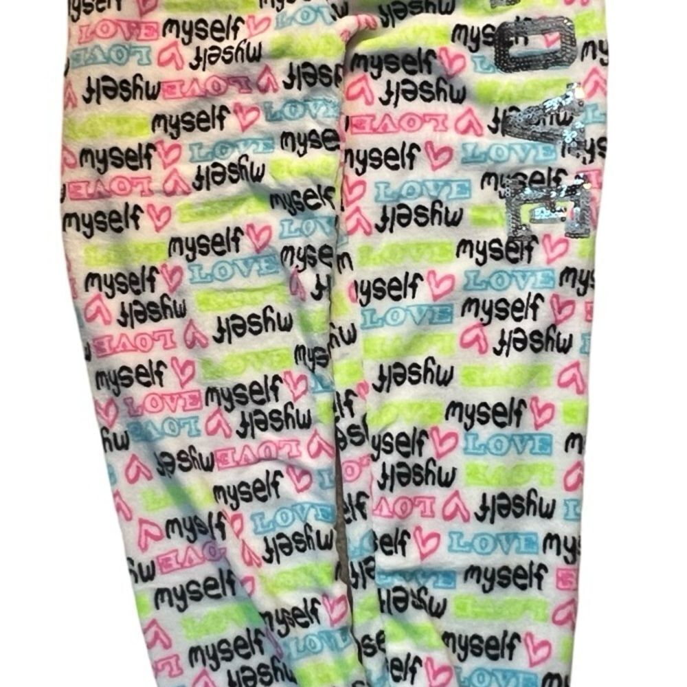 NWT Emme Jordan Pajama Pants “I ❤️ Myself”​​ - Picture 2 of 4